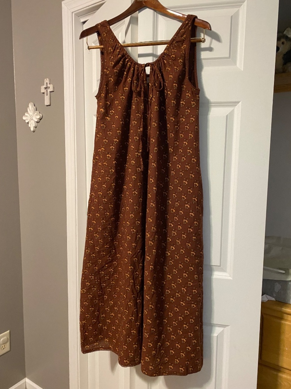 Daughters of India Sundress Midi Almond - Picture 4 of 8
